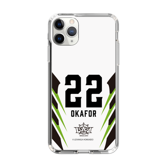 スリムプロテクションケース［ レバンガ北海道 - #22 OKAFOR - AWAY - 裏 ］