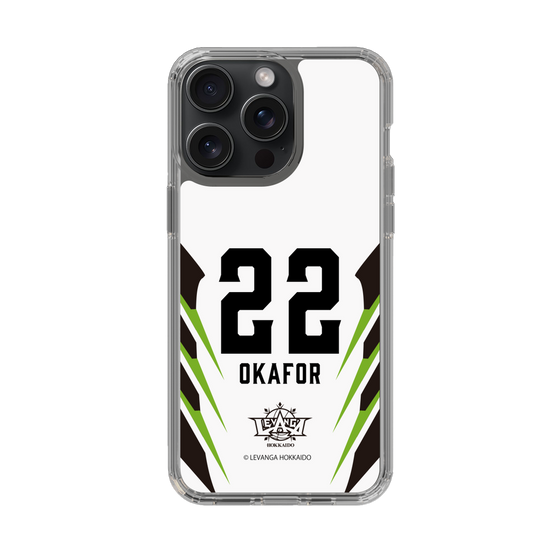 スリムプロテクションケース［ レバンガ北海道 - #22 OKAFOR - AWAY - 裏 ］