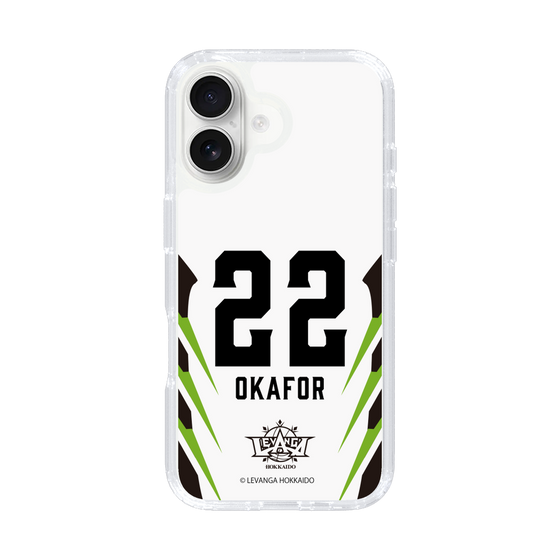 スリムプロテクションケース［ レバンガ北海道 - #22 OKAFOR - AWAY - 裏 ］