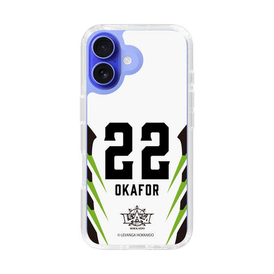 スリムプロテクションケース［ レバンガ北海道 - #22 OKAFOR - AWAY - 裏 ］