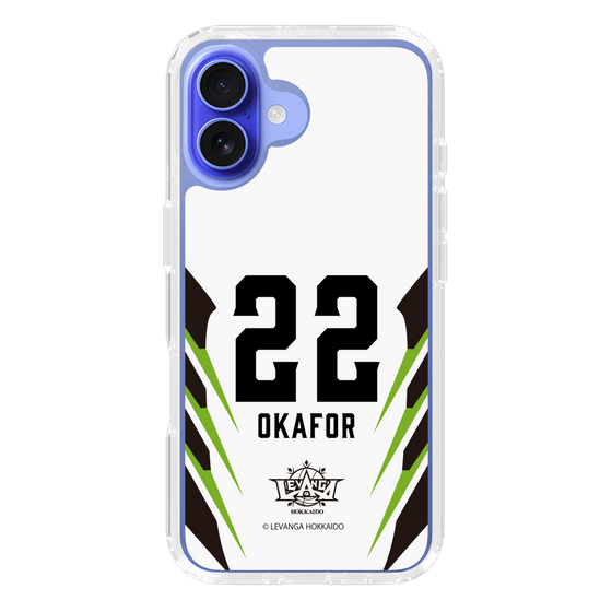 スリムプロテクションケース［ レバンガ北海道 - #22 OKAFOR - AWAY - 裏 ］