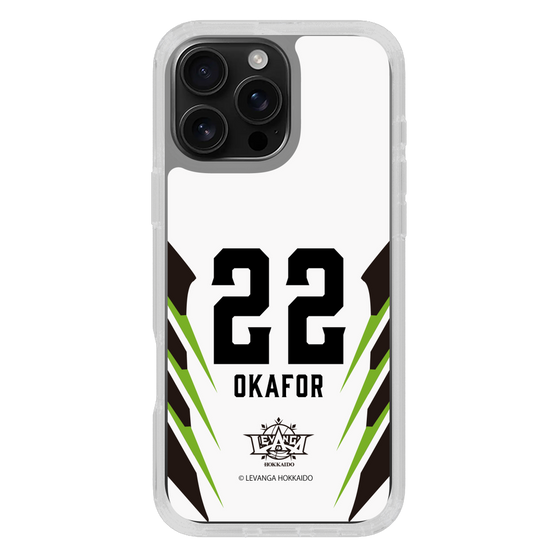 スリムプロテクションケース［ レバンガ北海道 - #22 OKAFOR - AWAY - 裏 ］