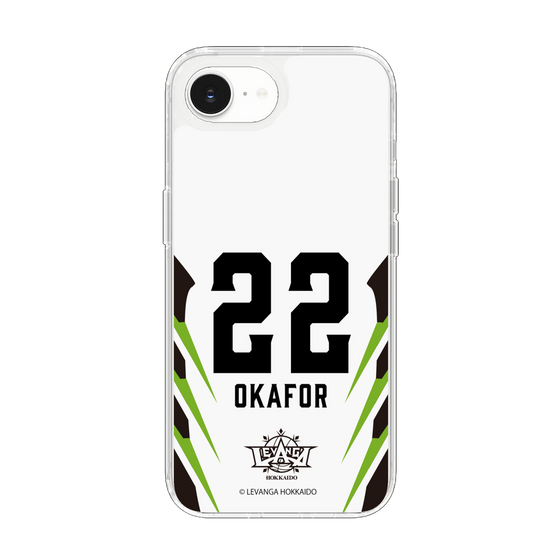 スリムプロテクションケース［ レバンガ北海道 - #22 OKAFOR - AWAY - 裏 ］