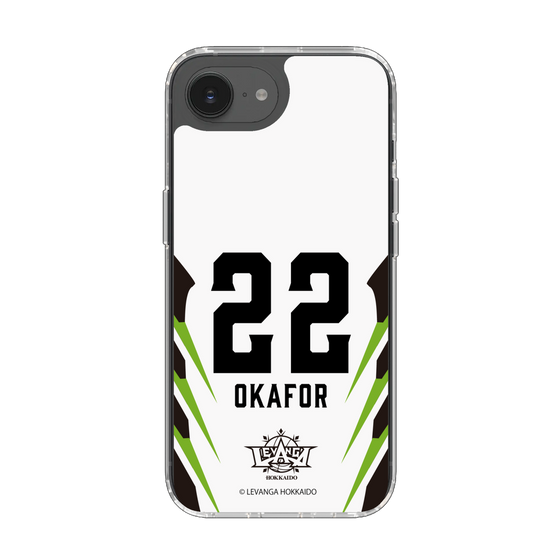 スリムプロテクションケース［ レバンガ北海道 - #22 OKAFOR - AWAY - 裏 ］