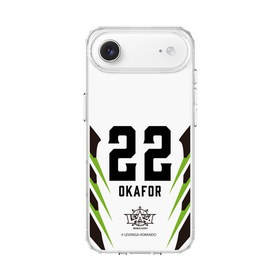スリムプロテクションケース［ レバンガ北海道 - #22 OKAFOR - AWAY - 裏 ］
