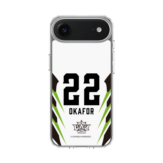 スリムプロテクションケース［ レバンガ北海道 - #22 OKAFOR - AWAY - 裏 ］
