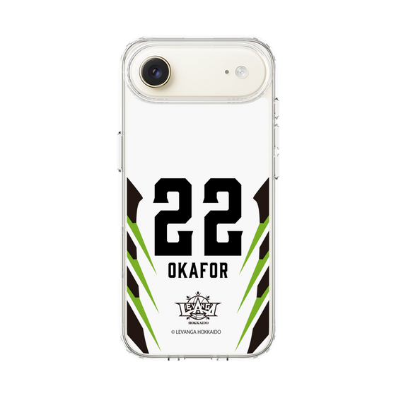 スリムプロテクションケース［ レバンガ北海道 - #22 OKAFOR - AWAY - 裏 ］