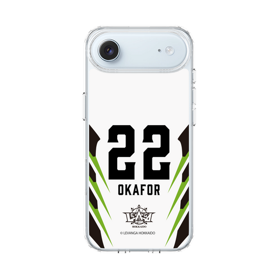 スリムプロテクションケース［ レバンガ北海道 - #22 OKAFOR - AWAY - 裏 ］