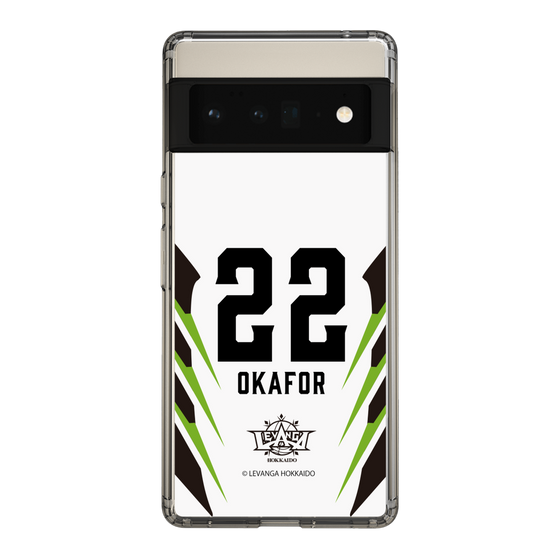 スリムプロテクションケース［ レバンガ北海道 - #22 OKAFOR - AWAY - 裏 ］