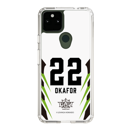スリムプロテクションケース［ レバンガ北海道 - #22 OKAFOR - AWAY - 裏 ］