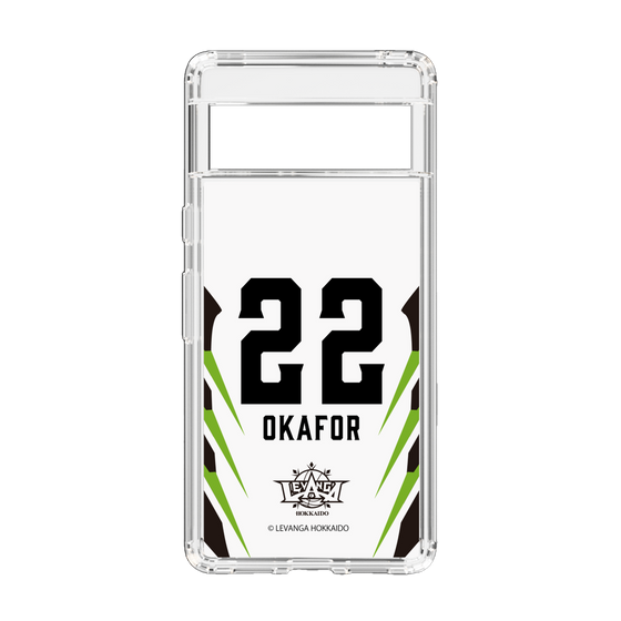 スリムプロテクションケース［ レバンガ北海道 - #22 OKAFOR - AWAY - 裏 ］