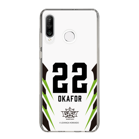 スリムプロテクションケース［ レバンガ北海道 - #22 OKAFOR - AWAY - 裏 ］