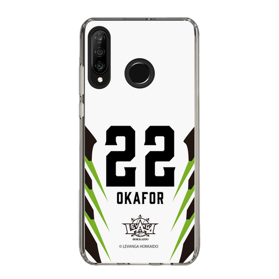 スリムプロテクションケース［ レバンガ北海道 - #22 OKAFOR - AWAY - 裏 ］