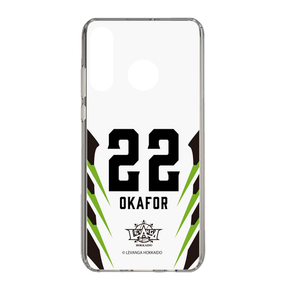 スリムプロテクションケース［ レバンガ北海道 - #22 OKAFOR - AWAY - 裏 ］