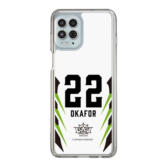 スリムプロテクションケース［ レバンガ北海道 - #22 OKAFOR - AWAY - 裏 ］