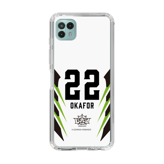 スリムプロテクションケース［ レバンガ北海道 - #22 OKAFOR - AWAY - 裏 ］