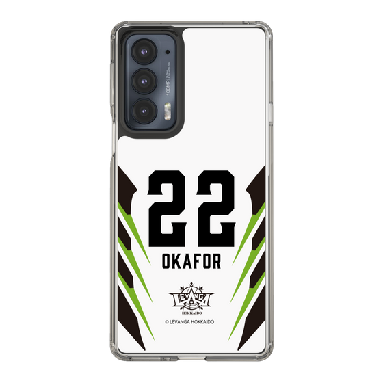 スリムプロテクションケース［ レバンガ北海道 - #22 OKAFOR - AWAY - 裏 ］