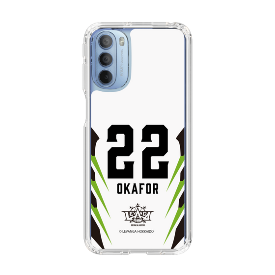 スリムプロテクションケース［ レバンガ北海道 - #22 OKAFOR - AWAY - 裏 ］