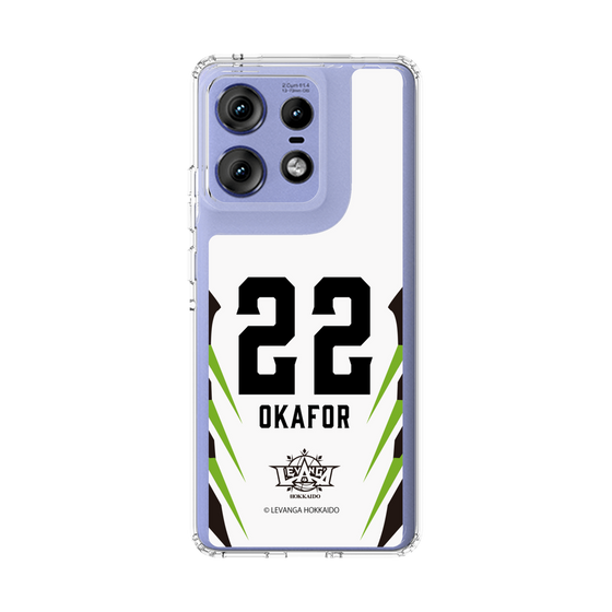 スリムプロテクションケース［ レバンガ北海道 - #22 OKAFOR - AWAY - 裏 ］