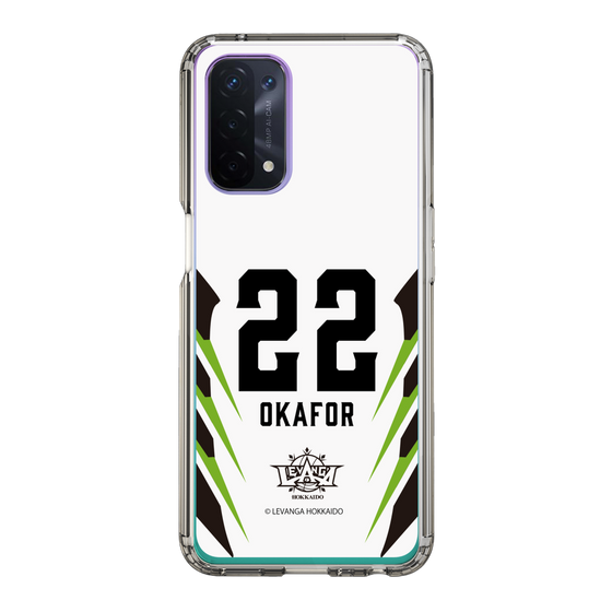 スリムプロテクションケース［ レバンガ北海道 - #22 OKAFOR - AWAY - 裏 ］