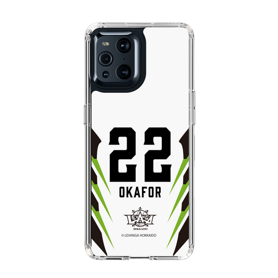 スリムプロテクションケース［ レバンガ北海道 - #22 OKAFOR - AWAY - 裏 ］