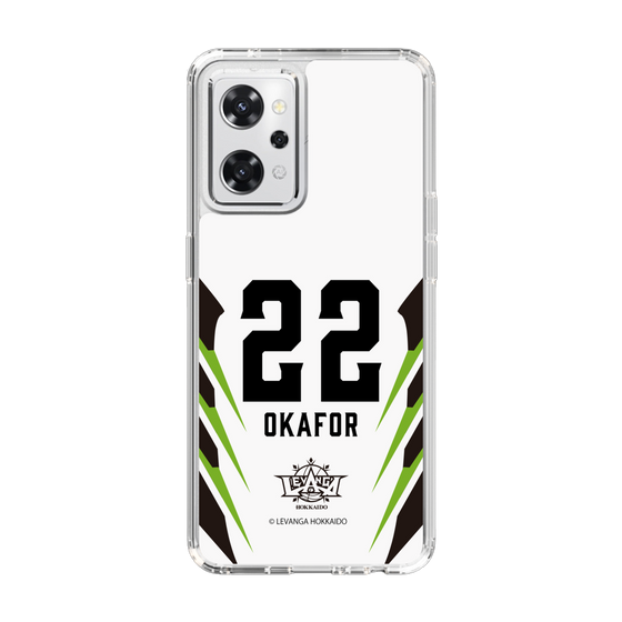 スリムプロテクションケース［ レバンガ北海道 - #22 OKAFOR - AWAY - 裏 ］