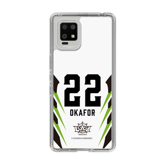 スリムプロテクションケース［ レバンガ北海道 - #22 OKAFOR - AWAY - 裏 ］