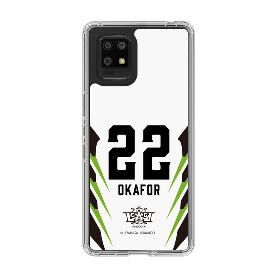 スリムプロテクションケース［ レバンガ北海道 - #22 OKAFOR - AWAY - 裏 ］