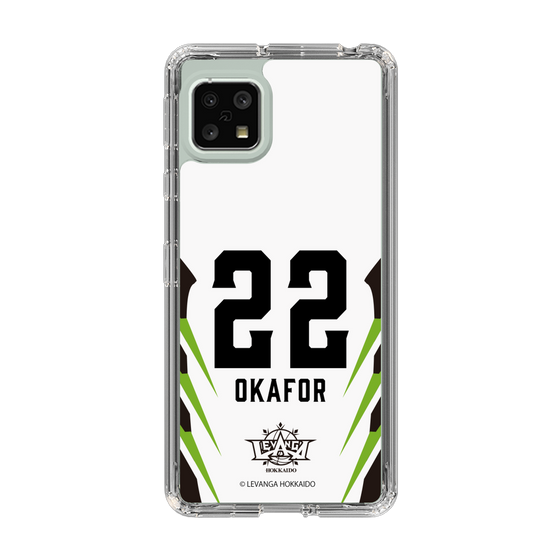 スリムプロテクションケース［ レバンガ北海道 - #22 OKAFOR - AWAY - 裏 ］