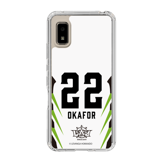 スリムプロテクションケース［ レバンガ北海道 - #22 OKAFOR - AWAY - 裏 ］