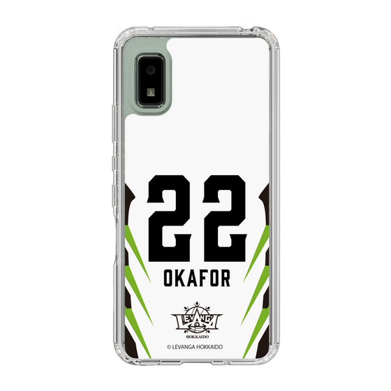 スリムプロテクションケース［ レバンガ北海道 - #22 OKAFOR - AWAY - 裏 ］