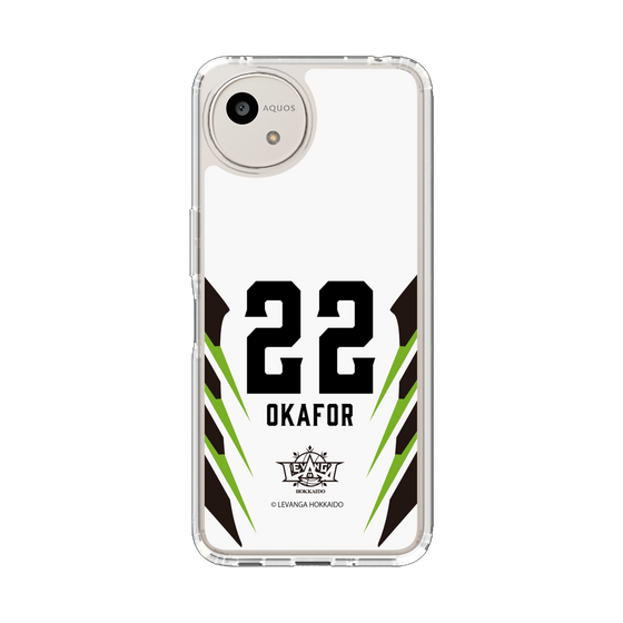 スリムプロテクションケース［ レバンガ北海道 - #22 OKAFOR - AWAY - 裏 ］