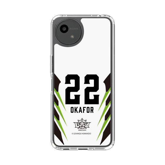 スリムプロテクションケース［ レバンガ北海道 - #22 OKAFOR - AWAY - 裏 ］