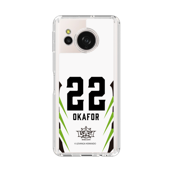 スリムプロテクションケース［ レバンガ北海道 - #22 OKAFOR - AWAY - 裏 ］