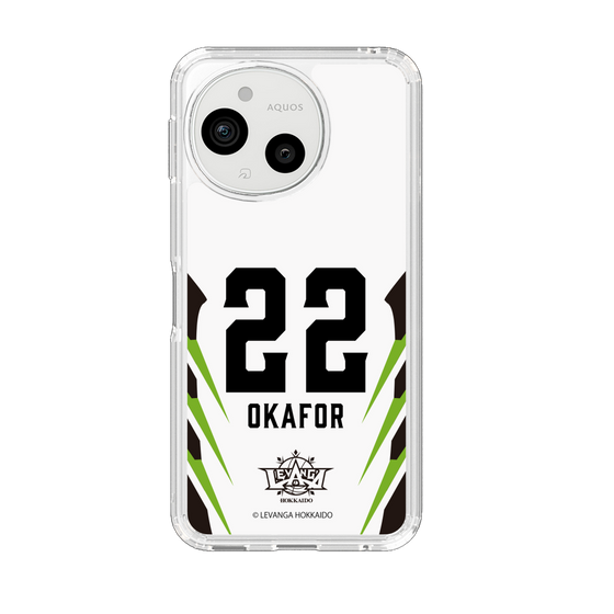 スリムプロテクションケース［ レバンガ北海道 - #22 OKAFOR - AWAY - 裏 ］