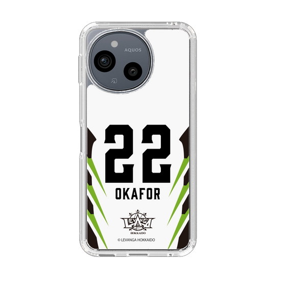 スリムプロテクションケース［ レバンガ北海道 - #22 OKAFOR - AWAY - 裏 ］