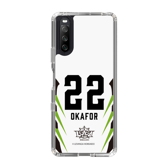 スリムプロテクションケース［ レバンガ北海道 - #22 OKAFOR - AWAY - 裏 ］