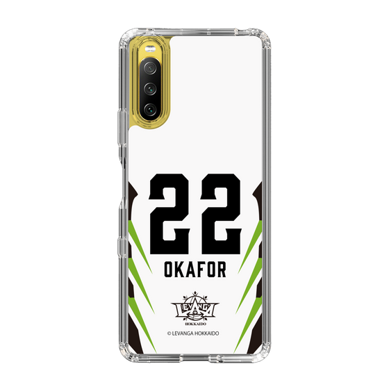 スリムプロテクションケース［ レバンガ北海道 - #22 OKAFOR - AWAY - 裏 ］
