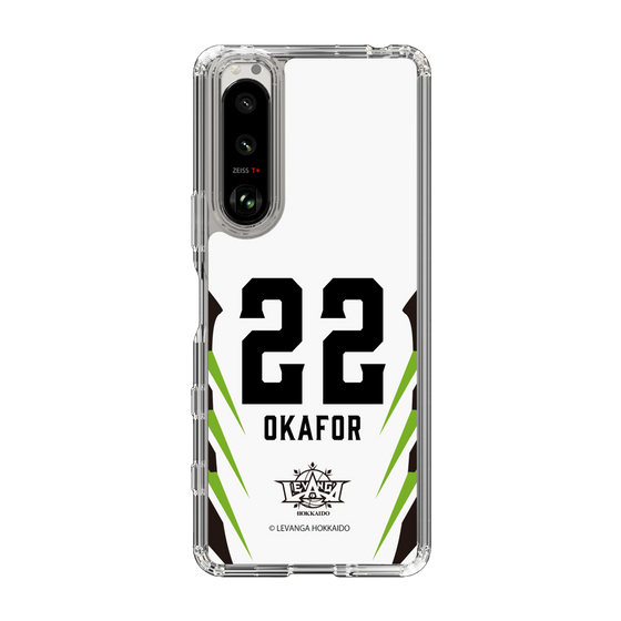 スリムプロテクションケース［ レバンガ北海道 - #22 OKAFOR - AWAY - 裏 ］