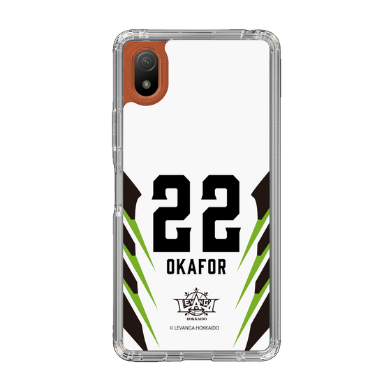 スリムプロテクションケース［ レバンガ北海道 - #22 OKAFOR - AWAY - 裏 ］