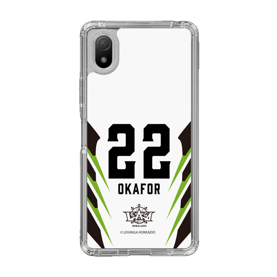 スリムプロテクションケース［ レバンガ北海道 - #22 OKAFOR - AWAY - 裏 ］