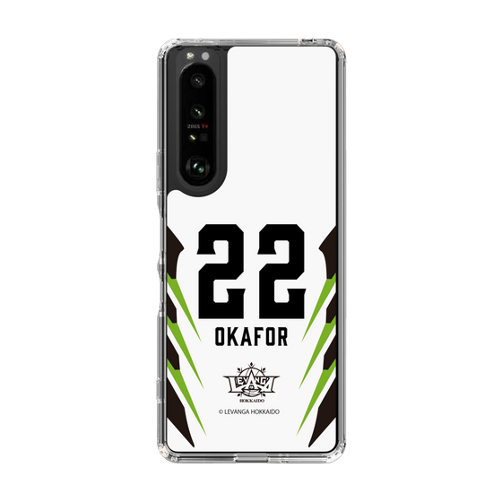 スリムプロテクションケース［ レバンガ北海道 - #22 OKAFOR - AWAY - 裏 ］
