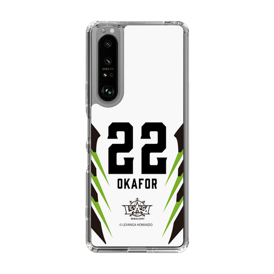 スリムプロテクションケース［ レバンガ北海道 - #22 OKAFOR - AWAY - 裏 ］