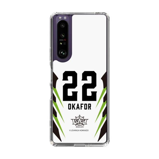 スリムプロテクションケース［ レバンガ北海道 - #22 OKAFOR - AWAY - 裏 ］