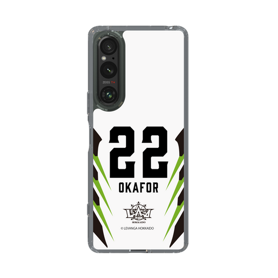 スリムプロテクションケース［ レバンガ北海道 - #22 OKAFOR - AWAY - 裏 ］