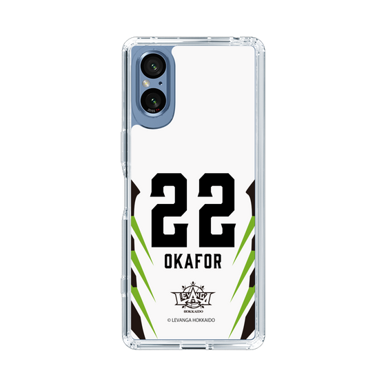スリムプロテクションケース［ レバンガ北海道 - #22 OKAFOR - AWAY - 裏 ］