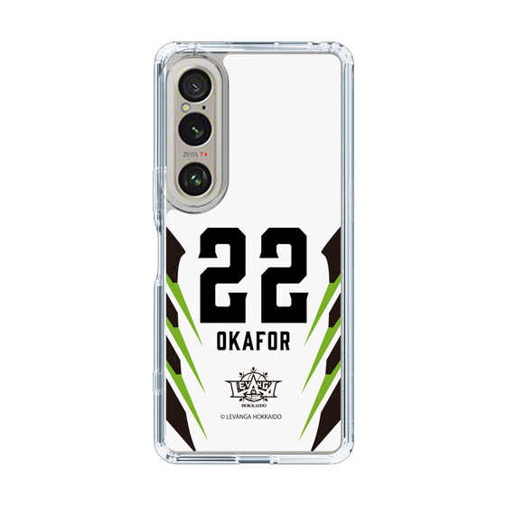 スリムプロテクションケース［ レバンガ北海道 - #22 OKAFOR - AWAY - 裏 ］