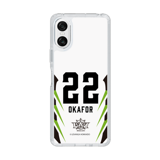 スリムプロテクションケース［ レバンガ北海道 - #22 OKAFOR - AWAY - 裏 ］