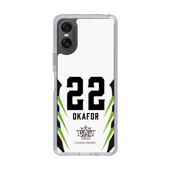 スリムプロテクションケース［ レバンガ北海道 - #22 OKAFOR - AWAY - 裏 ］