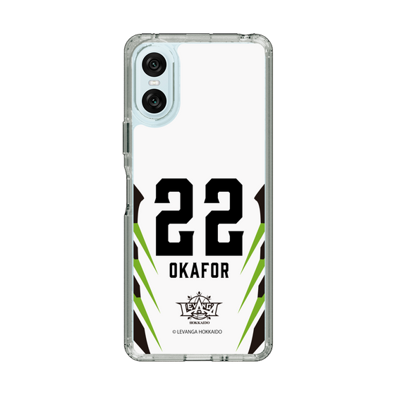 スリムプロテクションケース［ レバンガ北海道 - #22 OKAFOR - AWAY - 裏 ］